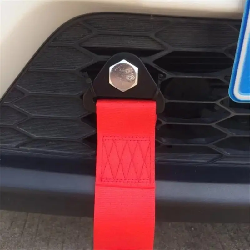 سحب حزام العالمي عالية الجودة سباق سيارة Tow Strap/سحب الحبال/هوك/سحب القضبان دون مسامير و المكسرات سحب حزام العالمي عالية الجودة سباق سيارة Tow Strap/سحب الحبال/هوك/سحب القضبان دون مسامير و المكسرات