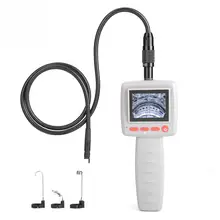 1 комплект промышленный эндоскоп 99D-9830L1 2,4 дюймовый TFT ЖК-экран мм 1 м ручной промышленный домашний эндоскоп с 6 светодиодами