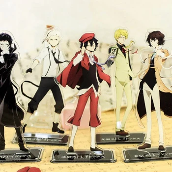 

1 Pc Cute Anime Bungo Stray Dogs Acrylic Stand Model Toys Plate Holder Action Figure Pendant Toy Kids Gift