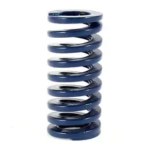 Горячая Пружина сжатия металлическая спиральная 35x16x9 мм Синяя