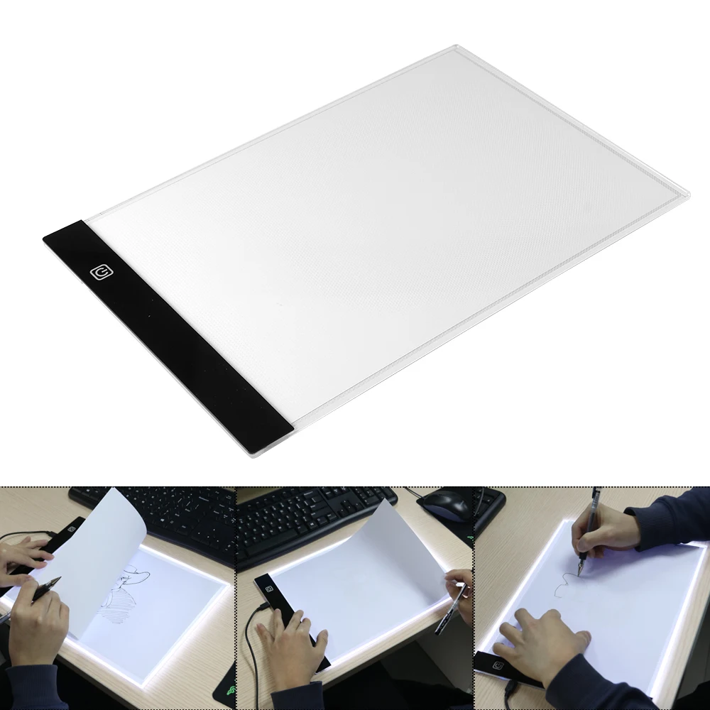 USB LED A4 светодиодный шаблон доска копия художественный Рисунок трафарет