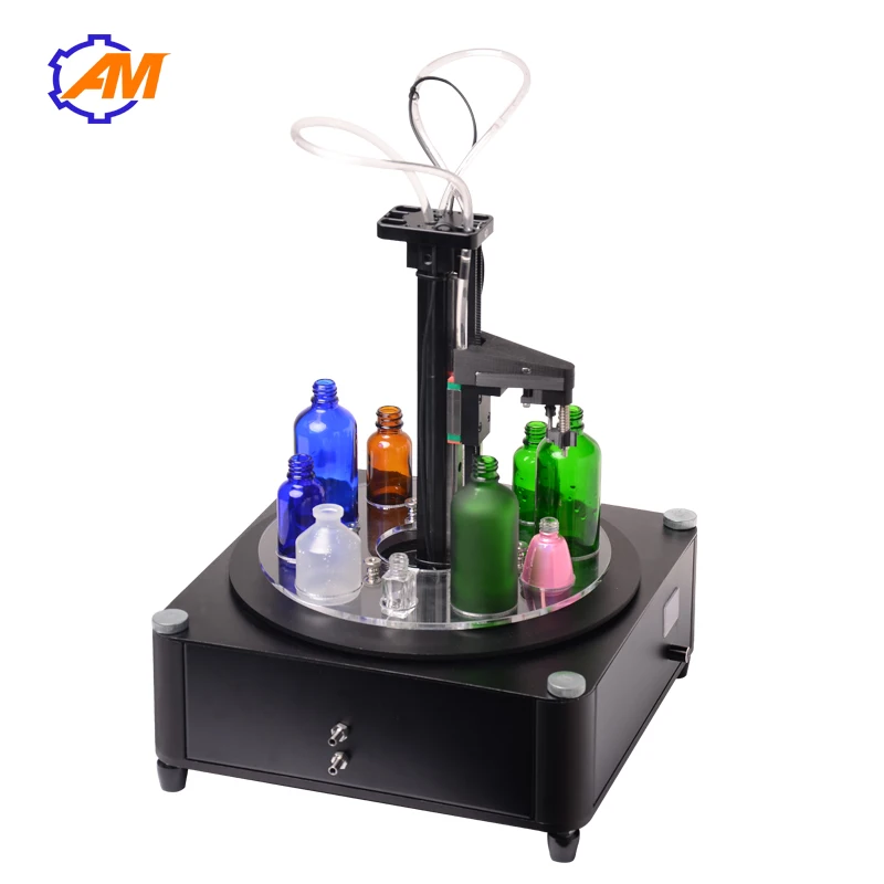 

Filling Machine Bottled Water Filler Digital Pump For Perfume Drink Water Milk Perfume bottle filling and capping machine