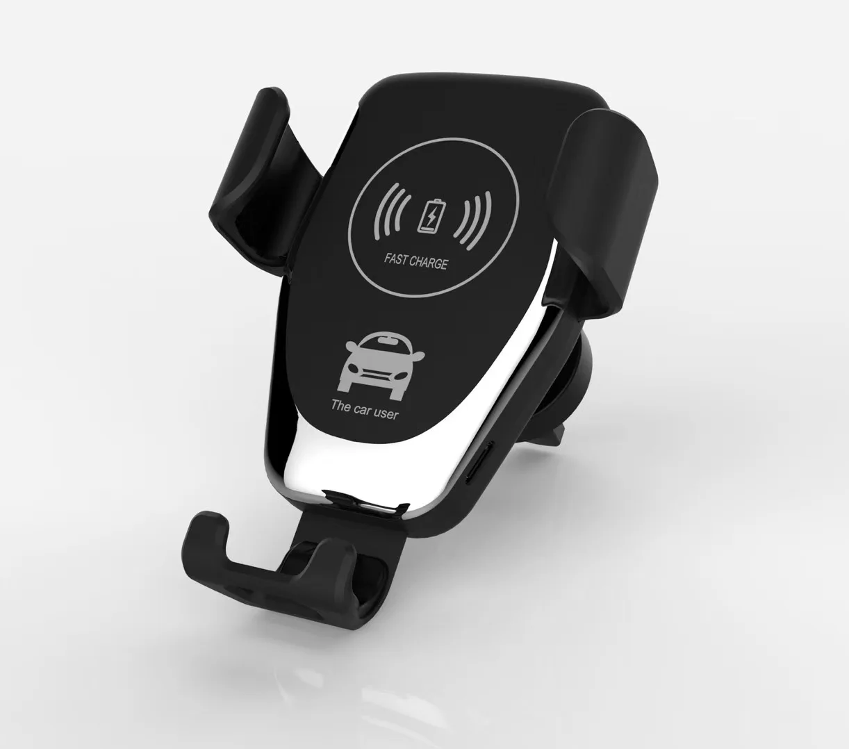 Lism Car  Qi Wireless Charger For IPhone XS Max XR 8 Fast WiFi Charging Car Phone Holder For Samsung Note 9 S9 S8