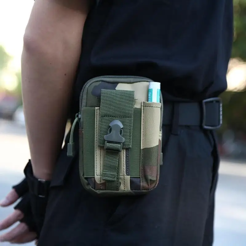 Pouch Molle Hunting Bags Belt Waist Bag Outdoor Pouches Phone Case Pocket Protable Military Molle Ammo Pouch Taktische