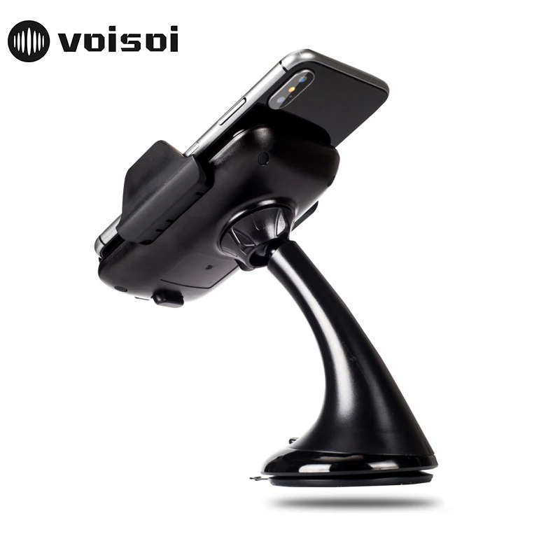 

Car Wireless Charger Non-slip Adsorb Clip Fixed Mobile Phone Navigation Frame Buckle Type Quick Charging Phone Stand