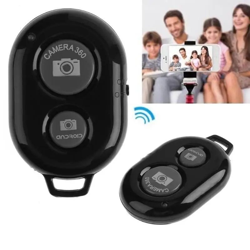 Беспроводной Bluetooth пульт дистанционного спуска затвора для селфи управления