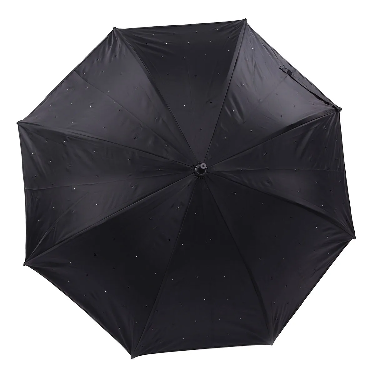 Cena 23 cal na świeżym powietrzu fajne z długim uchwytem LED migające Parasol przeciwdeszczowy noc ochrony moda prezent bardzo dużym uchwytem prosto Flash Parasol