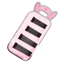 Женский, черный металл зажим для гульки салон повседневное сцепление Шпилька заколка для волос укладки держатели для слива воды повседневное