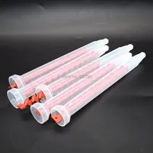 5 шт. динамическая смесительная насадка 26 элементов внутри диаметр 12 мм сопло миксера для смешивания AB эпоксидный клей смола силиконовый полиуретан ПУ УФ