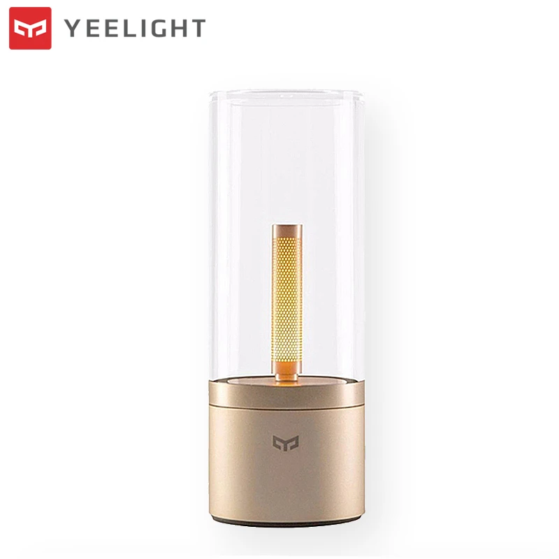 

Original XIAOMI YEELIGHT 6.5W LED Night Light Smart Bluetooth Control Rechargeable Dimmable Table Lamp Mijia Candle Light