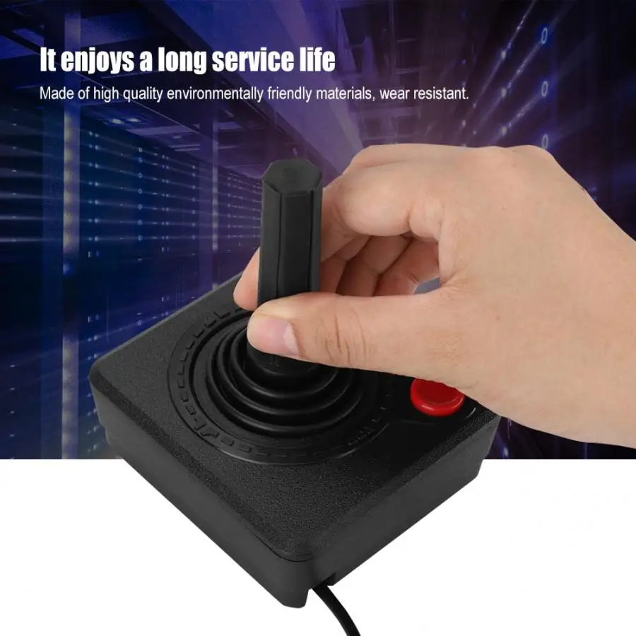 

Retro Classic 3D Analog Gaming Joystick Controller Game Control for Atari 2600