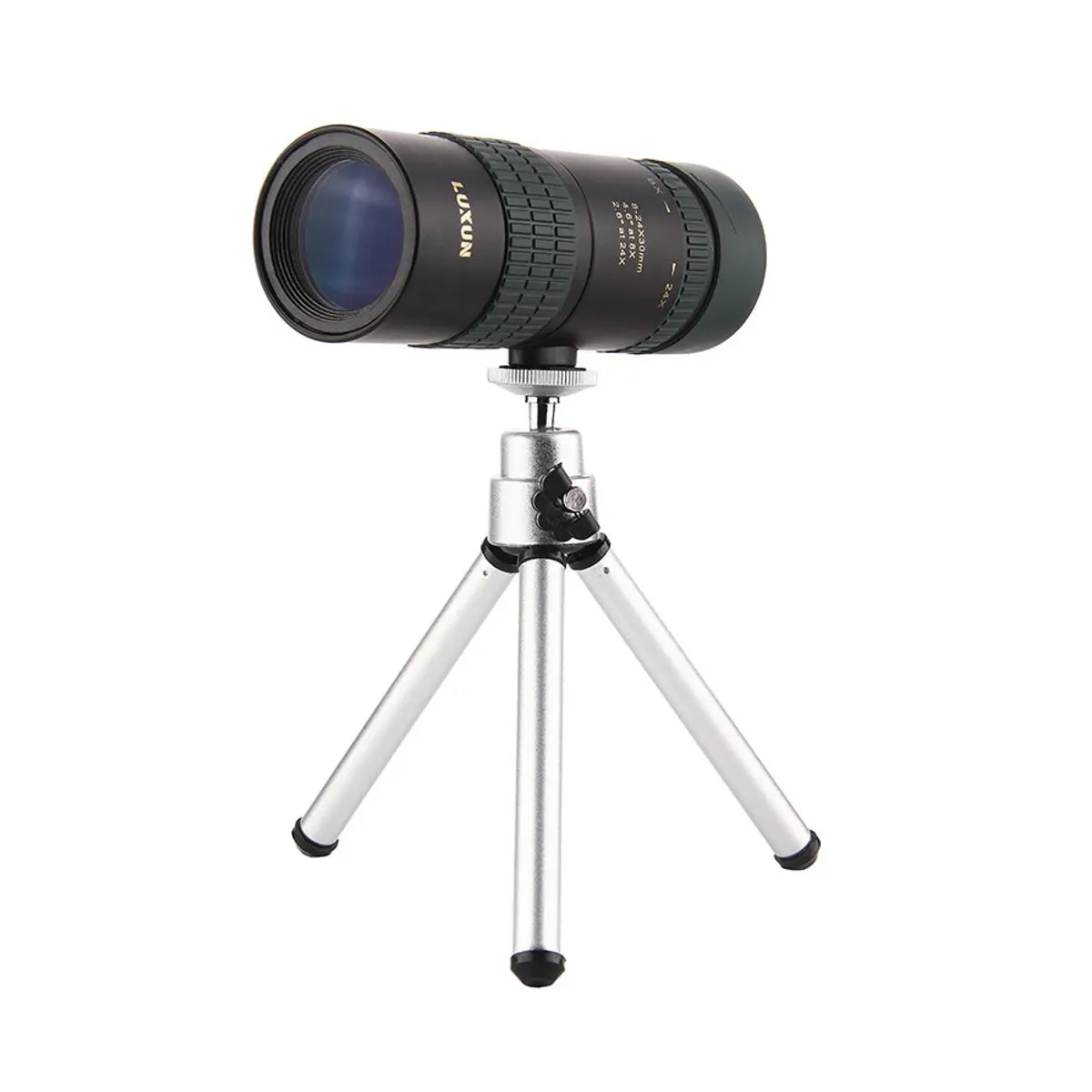 8-24X30 التكبير أحادي تلسكوب المزدوج يركز BAK4 بريزم عدسة طلاء عدسة الصيد البصرية نطاق مع محول و ترايبود 8-24X30 التكبير أحادي تلسكوب المزدوج يركز BAK4 بريزم عدسة طلاء عدسة الصيد البصرية نطاق مع محول و ترايبود