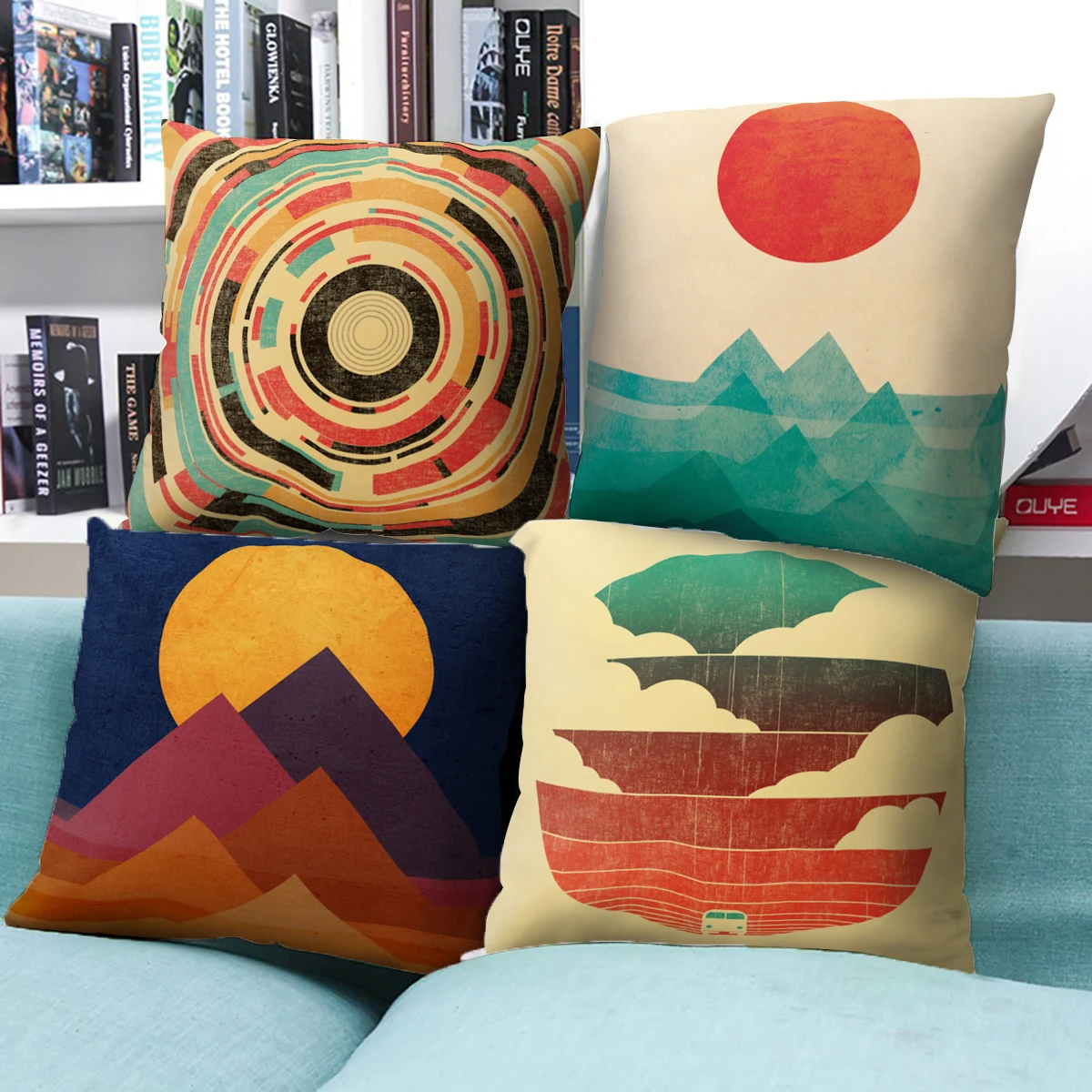 Подушка для дивана. Подушки в интерьере. Красивые подушки на диван. Стильные декоративные подушки. 57997 bearing-pillow 2.