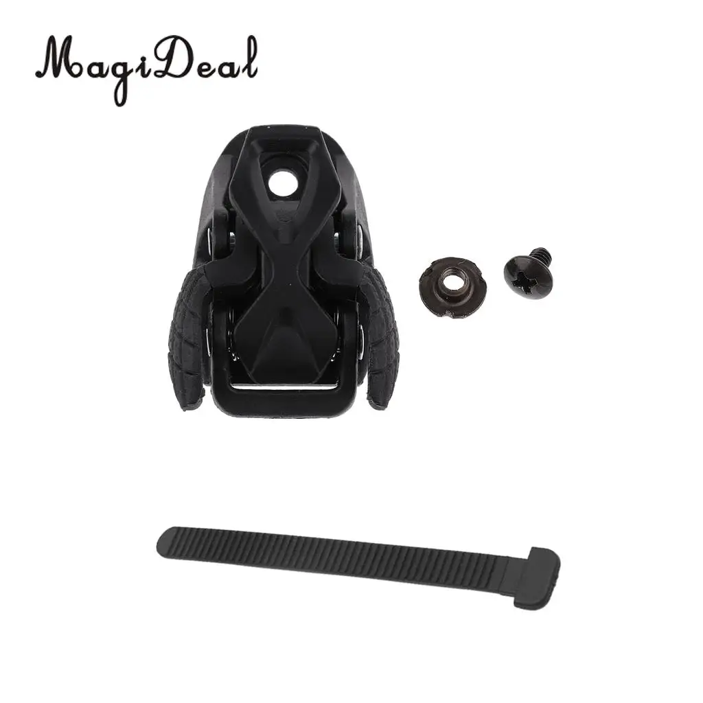 

MagiDeal Inline Roller Skate Replacement Spider Buckle Clasp T Shape Fasten Strap