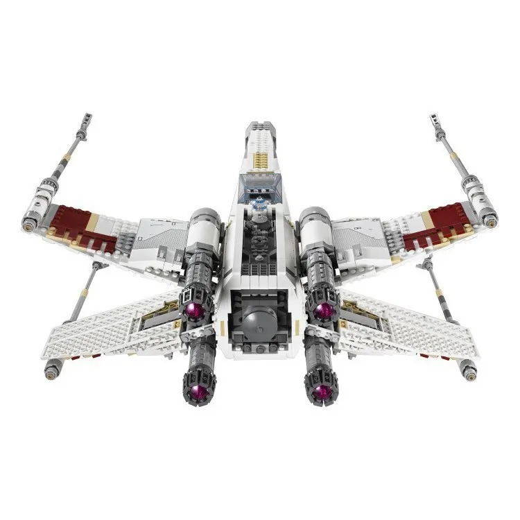 

DHL LEPIN 05039 1586pcs Star Cool Model Wars Red Five X Starfighter wing Building Blocks Bricks toy Compatible 10240 Boy gifts