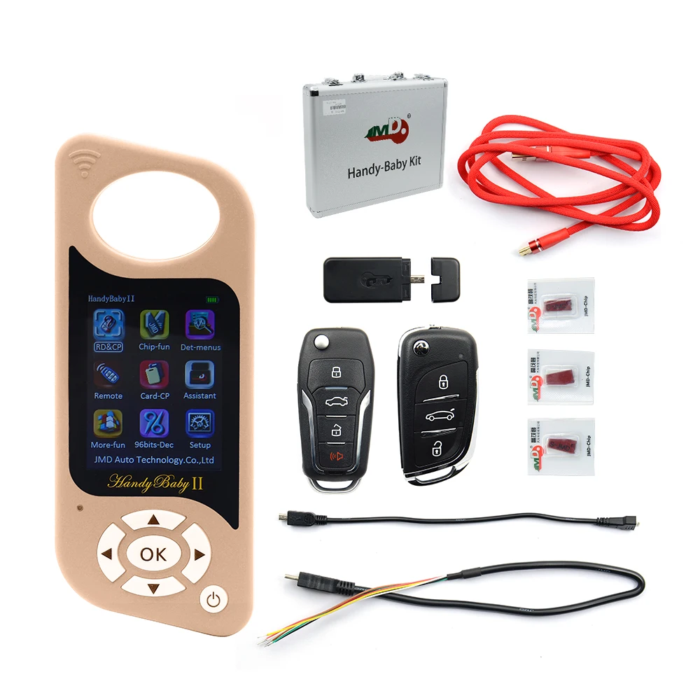 JMD Handy Baby II для 4D/46/48/G King Красный чип дистанционный генератор ключей копировальная