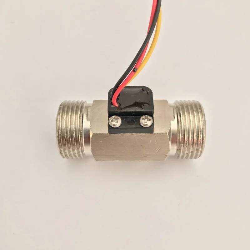 100 ℃ USS HS43TB для горячей воды с эффектом Холла Датчик расхода 2 45л/м G3/4 &quotсчетчик из