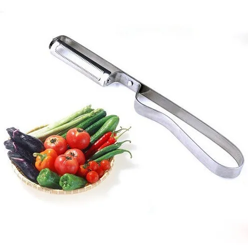 

Stainless Fruit Peeler Potato Paring Knife Apple Scraper Planer Cutter Multifunction Peeler Kitchen Tools