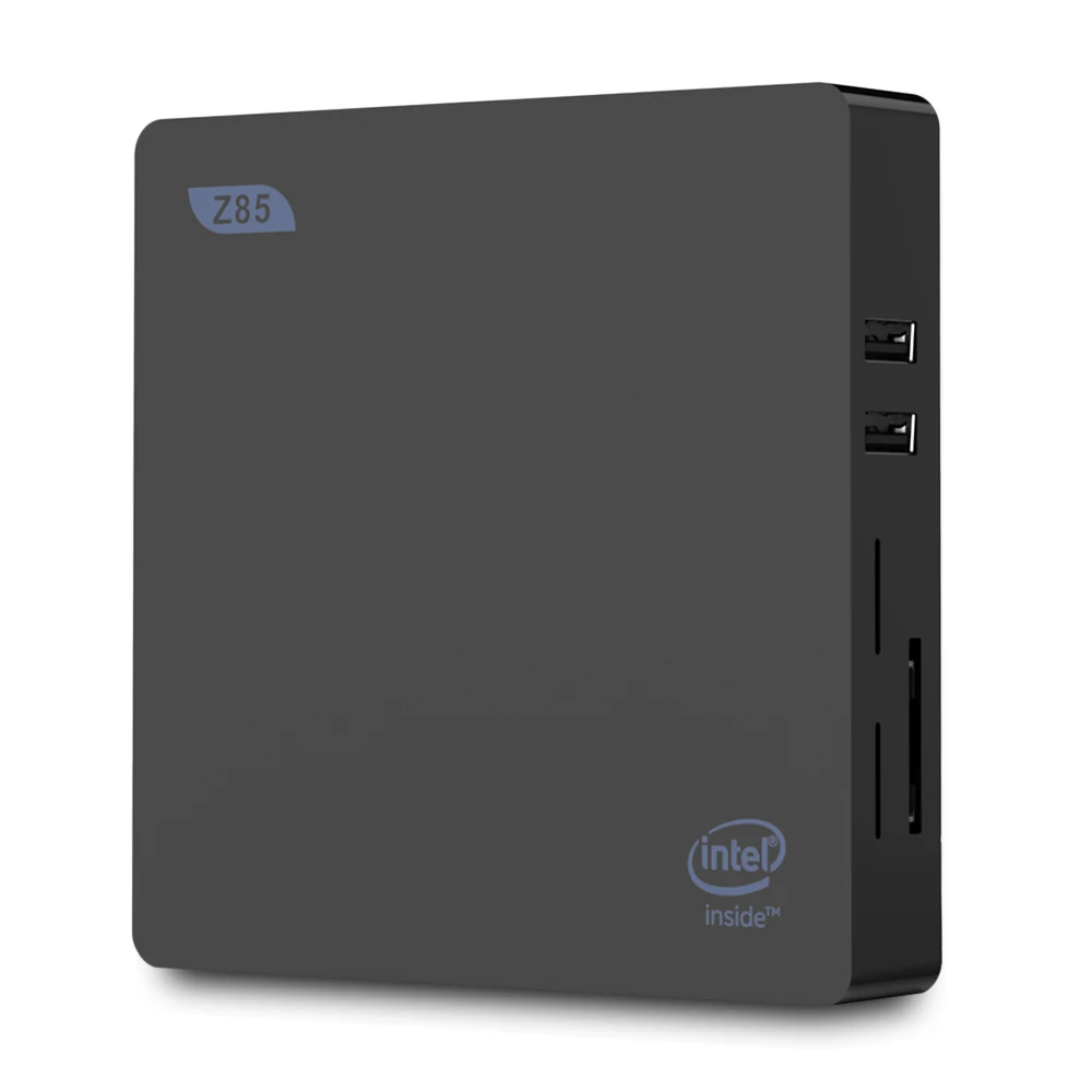 

Z85 Mini PC Atom X5-Z8350 Dual-Screen Display Support Windows 10 System 2.4G+5.8G WIFI Gigabit Ethernet BT4.0 2GB 64GB