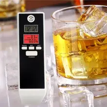 Portable Alcohol Tester LCD Digital Breath Alcohol Analyzer Breathalyzer Tester Inhaler Alcohol Meters Breath Tester