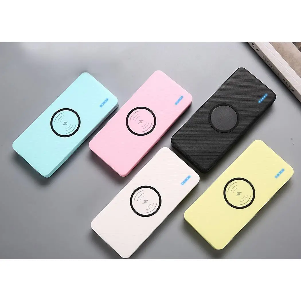 1000mah Fashion Dual USB Wireless Charging Powerbank Power Bank Portable Charger External Battery For Xiaomi MI iPhone X Note 8 1000mah Fashion Dual USB Wireless Charging Powerbank Power Bank Portable Charger External Battery For Xiaomi MI iPhone X Note 8