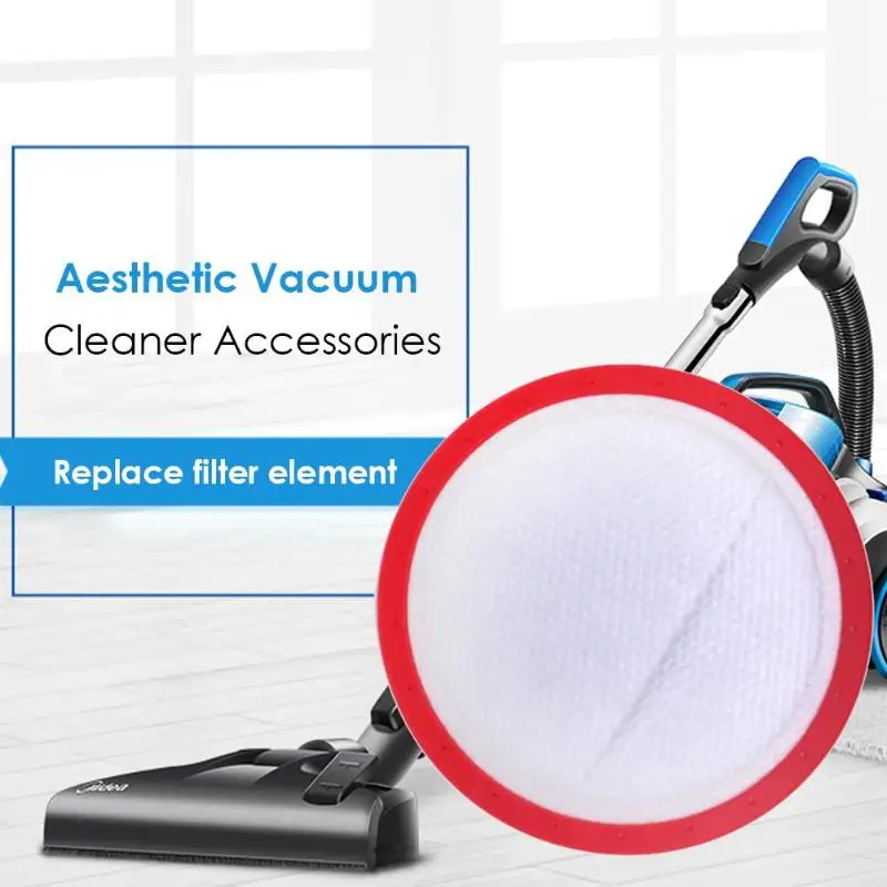 

1PC Replacement Washable Vacuum Cleaner Round HV Filter Cotton Dust Hepa Filter Suitable for Midea C3-L148B C3-L143B