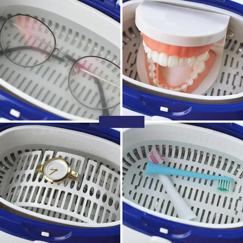  MISSKY Automatic Ultrasonic Cleaner for Glasses Spectacles Jewelry European Regulation Portable Jew