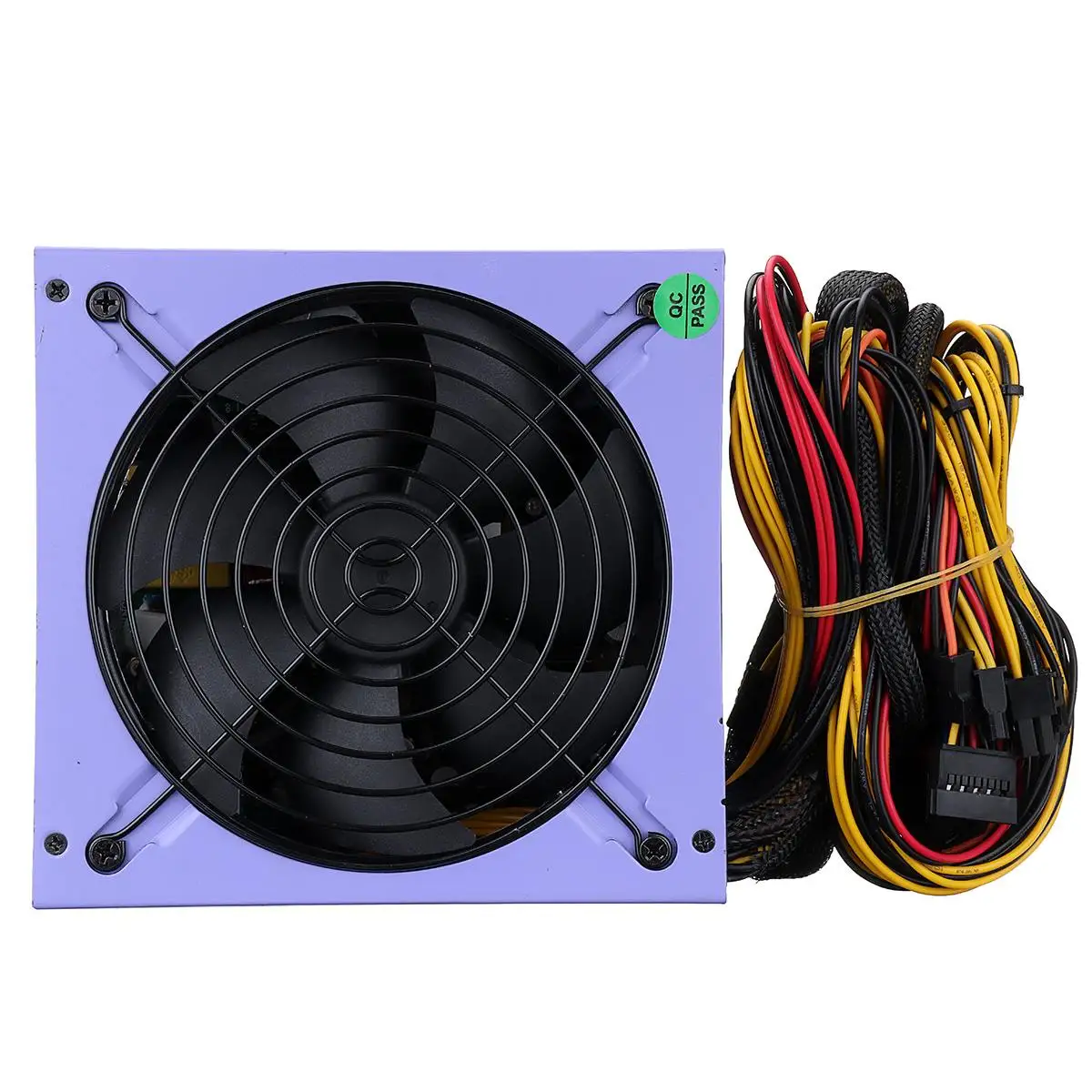  Max 1250W PC Power Supply 12cm LED Fan 24 Pin PCI SATA ATX AMD PFC 12V Computer Gaming Power Supply