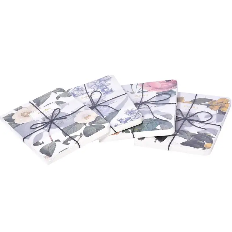 

High Quality Flower Hand AccountTravel Diary Flowers And Plants Travel Diary Handbook Journal Notebook For Travel School Office