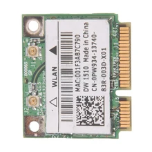 Новая мини беспроводная Wifi сетевая карта для DW1510 PW934 BCM94322HM8L зеленый