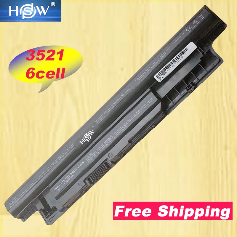Аккумулятор HSW для Dell Inspiron 17R 5721 17 3721 15R 5521 15 3521 14R 5421 14 3421 MR90Y VR7HM W6XNM X29KD VOSTRO 2521 |