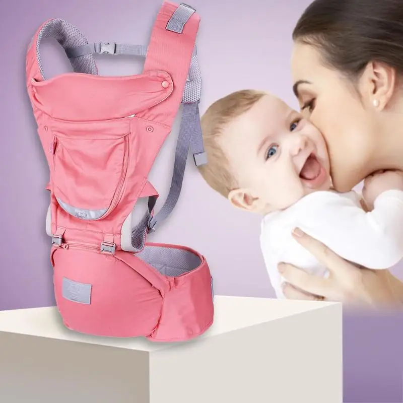 متعددة الوظائف الوليد الكنغر Hipseat الطفل الناقل الرضع العناية الجبهة التي تواجه منع O-نوع الساقين مريح حبال الظهر