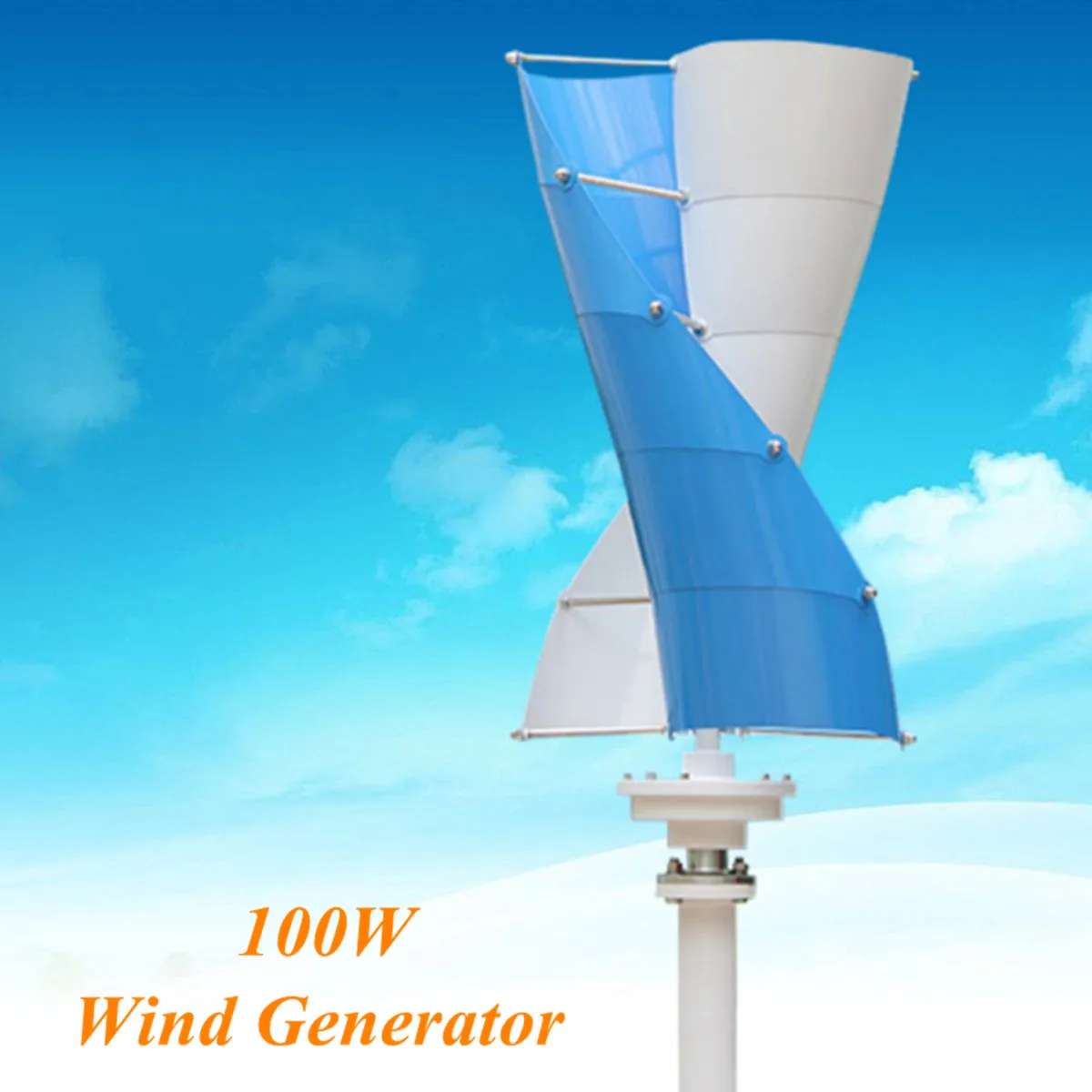 

Vertical Spiral Wind Power Generator Charge Controller Kit DC 12V 100W WindTurbine Mini Windmill Electrical Energy Equipment