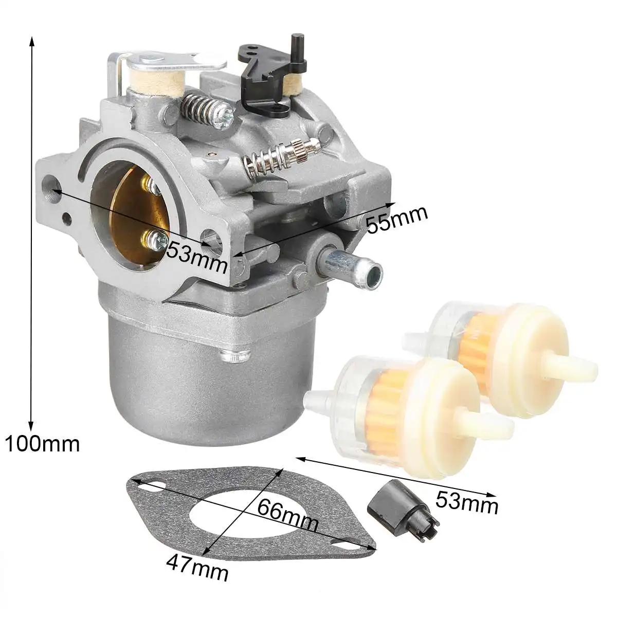 

New Auto Carburetor for Briggs & Stratton Walbro LMT 5-4993 with Mounting Gasket Filter Fuel Supply System Parts Carburetor