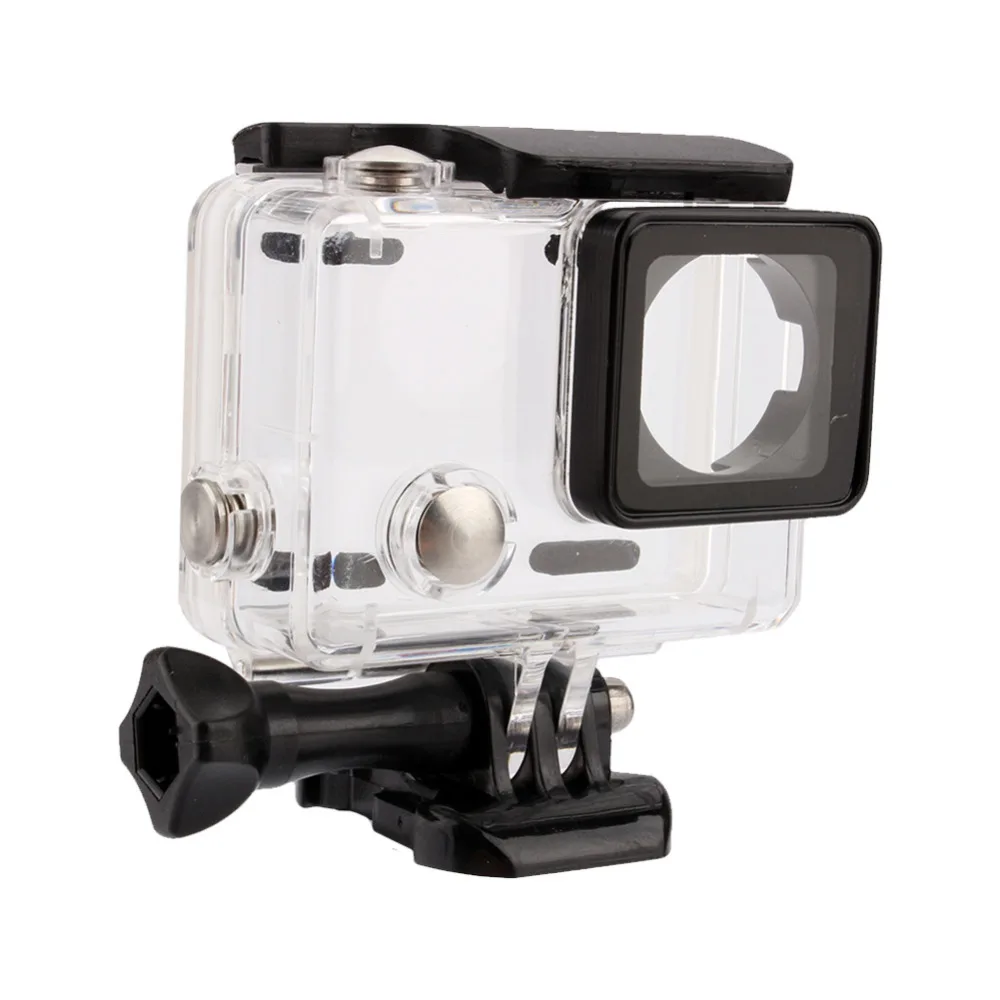 Go Pro аксессуары водонепроницаемый корпус чехол для Gopro Hero 3 +/4 подводный дайвинг