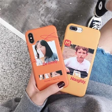 Милый прикольный детский чехол с иллюстрациями для пар iPhone X, XR, XS, Max, X, 8, 7, 6, 6S Plus, мягкий чехол для телефона IMD, чехол s Coque