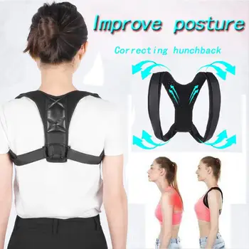 New Posture Corrector Back Support Belt Shoulder Bandage Corset Back Orthopedic Spine Posture Corrector Back Pain Relief