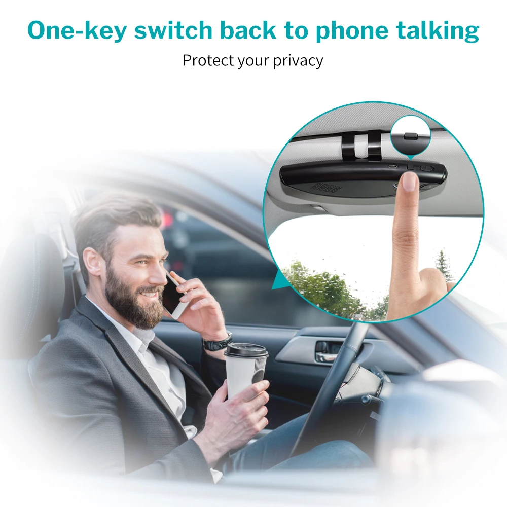 Deelife с функциями &quotHands Free&quot и Bluetooth для автомобиля Комплект Авто Hands Free динамик