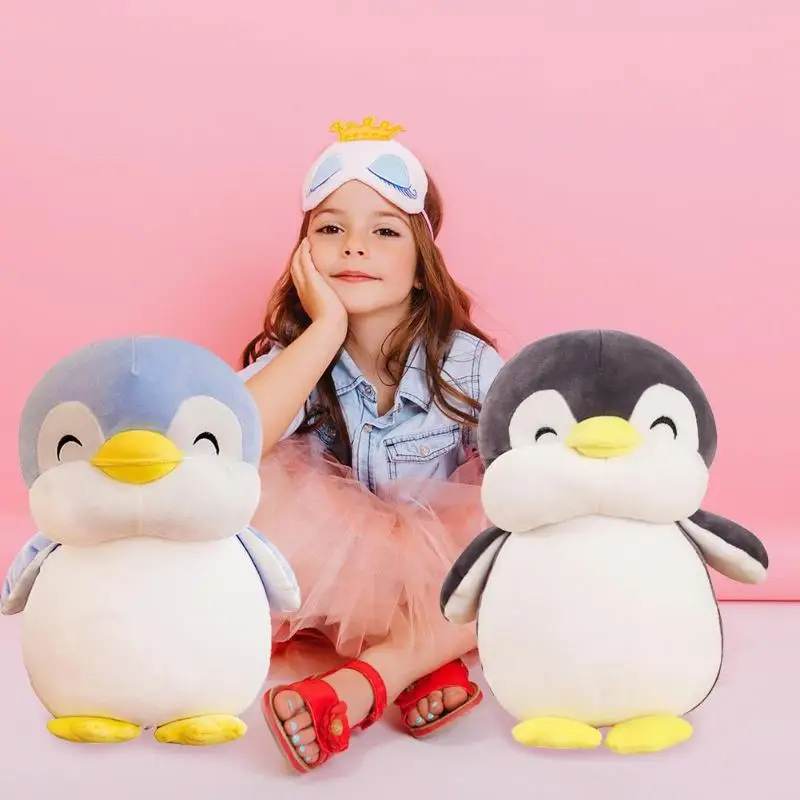 

Plush Toys Cute Penguin Animal Doll Cushion Stuffed Cotton Birthday Gifts Kids Best Playmates Soft And Comfortable 2019 New