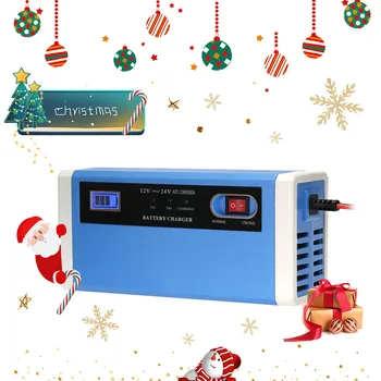 Car Battery Charger Power Charging 12V 24V 10A Intelligent Repair Type Automatic 3 Stages LCD Dry Wet Lead Acid Batteries 100AH Car Battery Charger Power Charging 12V 24V 10A Intelligent Repair Type Automatic 3 Stages LCD Dry Wet Lead Acid Batteries 100AH