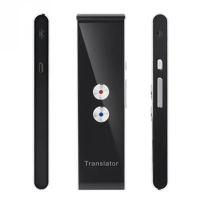 40 Languages Intelligent Translator,Two-Way Real Time Intercom Vbestlife Smart Voice Language Translator 2.4G Wireless//Bluetooth Connection for Travel//Meeting//Study