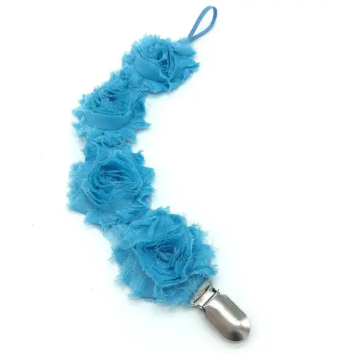 Baby Girls Pacifier Clip Chain Infant Baby Teething Soother Nipple Strap Holder Pacifiers Leashes