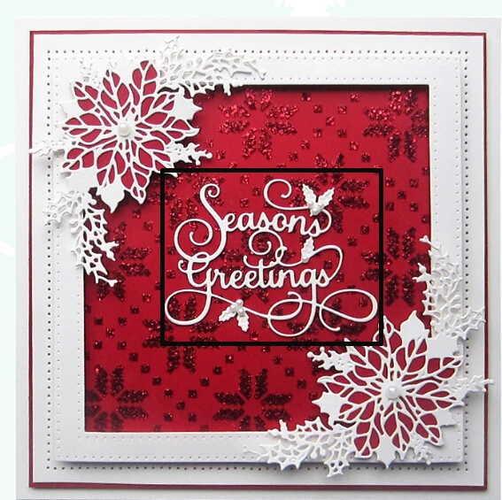 

8.3x6.3cm Decor Christmas Dies Metal Cutting Dies new 2019 Lace dies scrapbooking New Arrival Cutting Craft Dies Alinacrafts