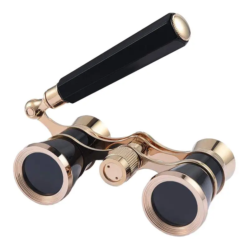3x25 Vintage Binoculars Telescope Opera Theater Glasses with