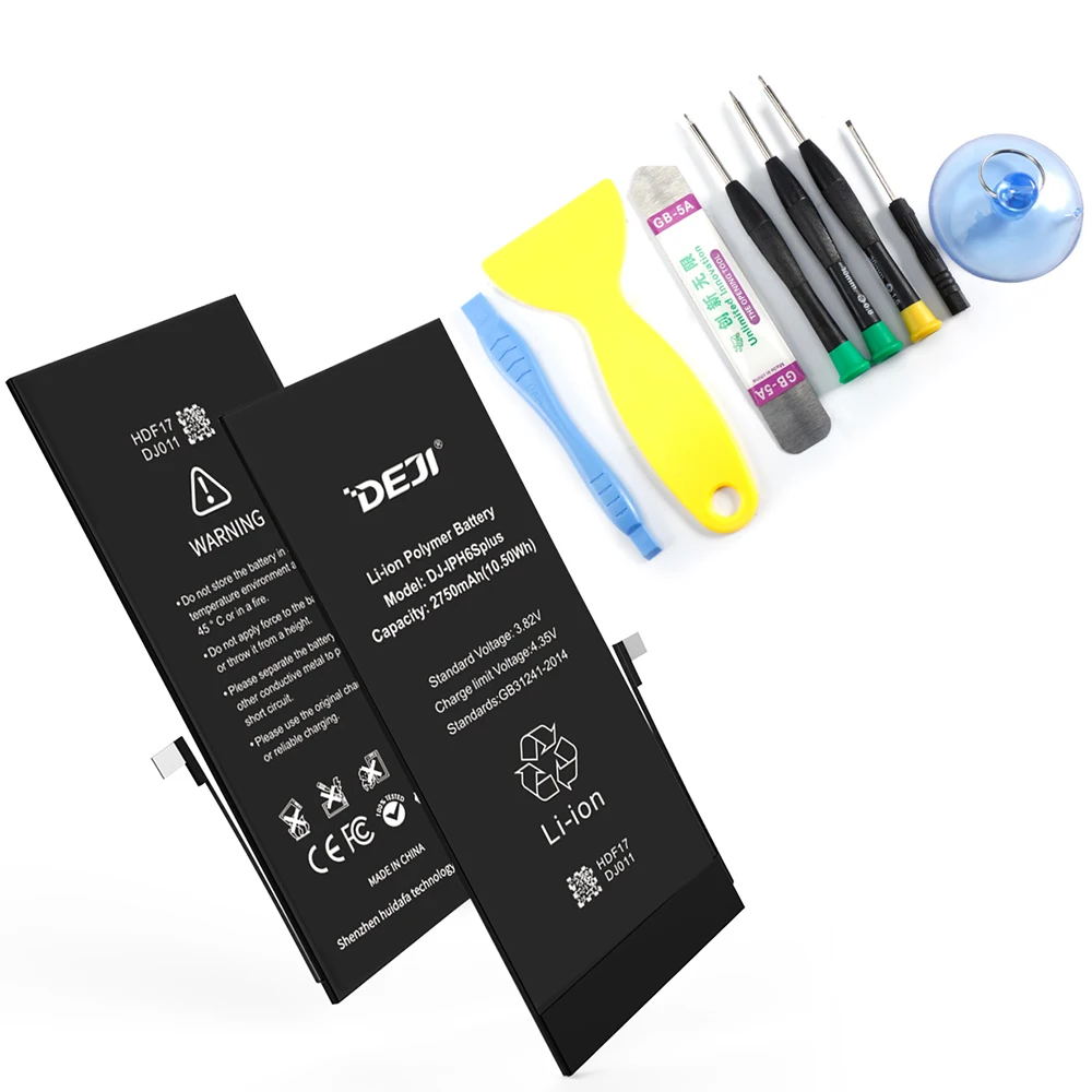 

2750 mAh Battery For iPhone 6s Plus battery Li-ion Internal Replacement Phone battery For iPhone 6s Plus With Free Repair Tools