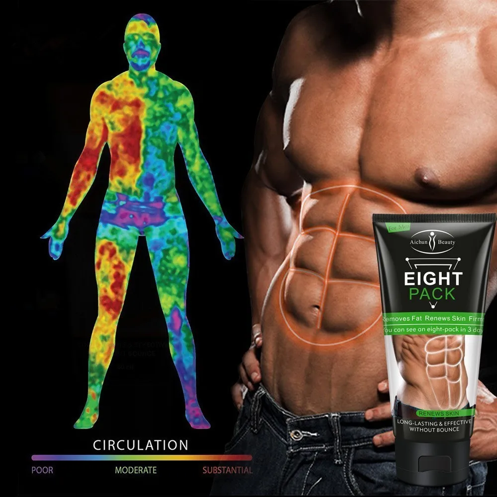 

170ml Powerful Abdominal Muscle Cream Stronger Muscle Strong Anti Cellulite Burn Fat Product Weight Loss Cream Men new DROP SHIP