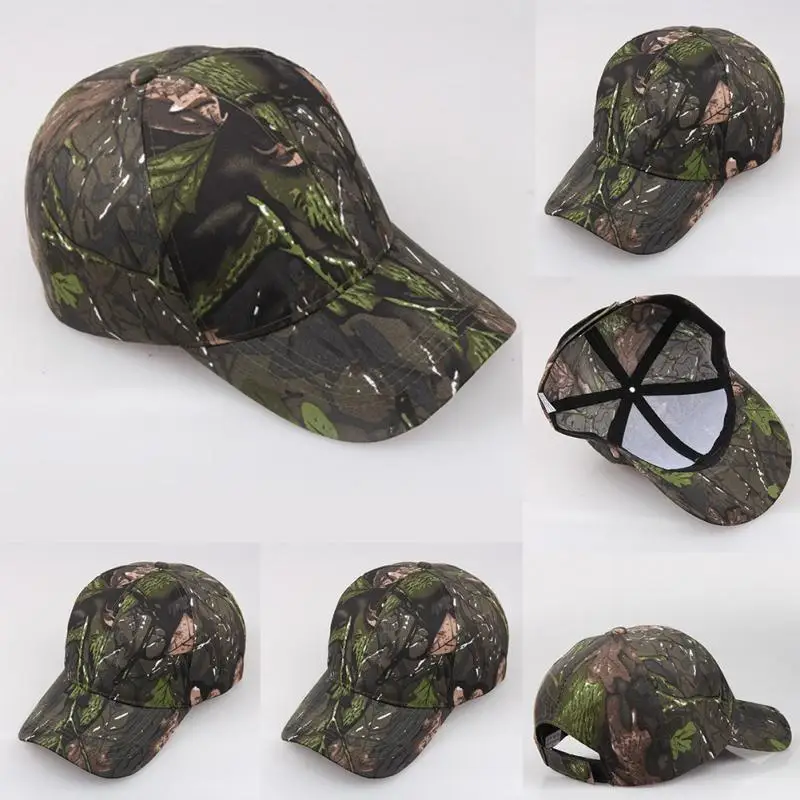 

Outdoor Sunscreen Camouflage Tennis Cap Camouflage Jungle Female/Male Sun Block Hat Summer Outdoor Hunting #21
