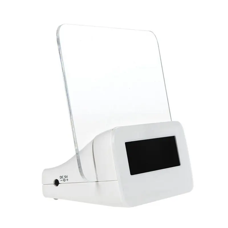 Upgrade Alarm Clocks Led Fluorescent Message Board Digital Alarm Clock Calendar Night Light Green/Blue/Red Desk Clock