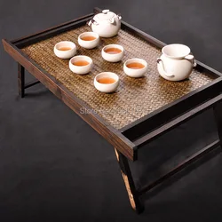 Artesanía Tailandesa Bandeja de Madera Mesa Patas Plegables Ventana Pequeña Mesa Muebles Tailandeses Estilo Sudeste Asiático Hogar Bambú Mesa de Té Artesanía Tailandesa Bandeja de Madera Mesa Patas Plegables Ventana Pequeña Mesa Muebles Tailandeses Estilo Sudeste Asiático Hogar Bambú Mesa de Té