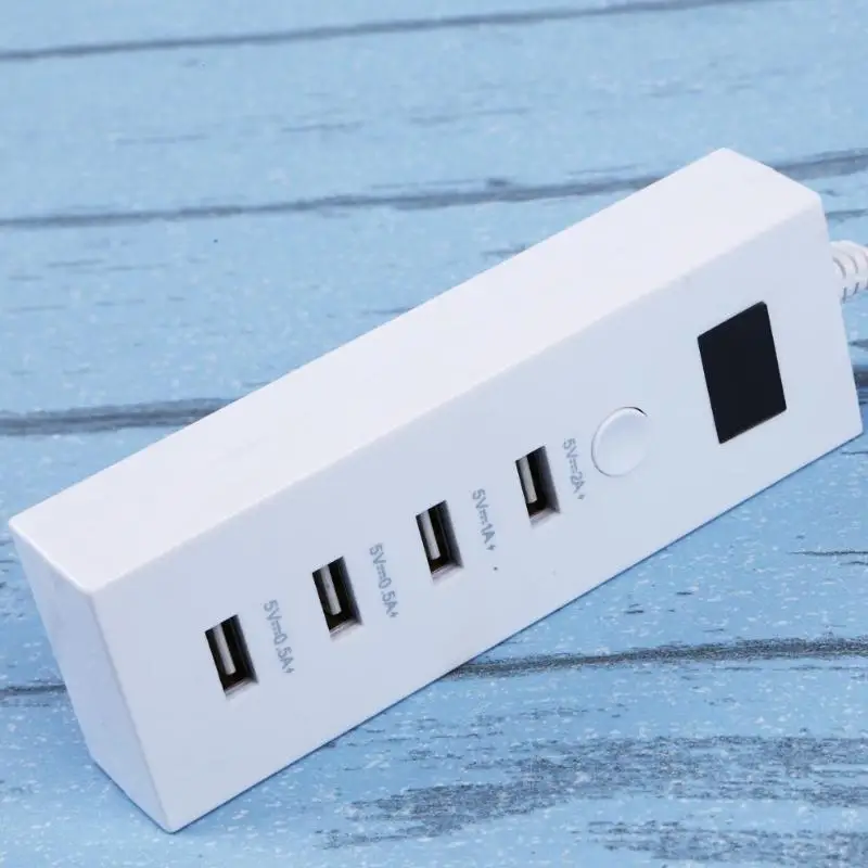USB зарядное устройство 5A 4 порта адаптер питания для телефона планшета iPhone
